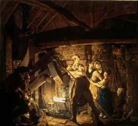 De ijzersmederij, 1772